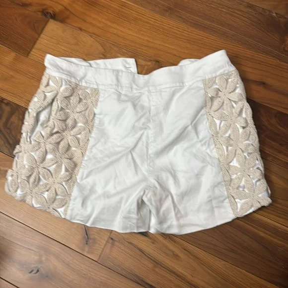 Ramy Brook Erica Crochet Panel Shorts - Picture 10 of 10